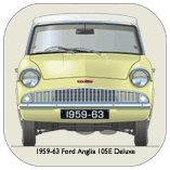 Ford Anglia 105E Deluxe 1959-63 Coaster 1